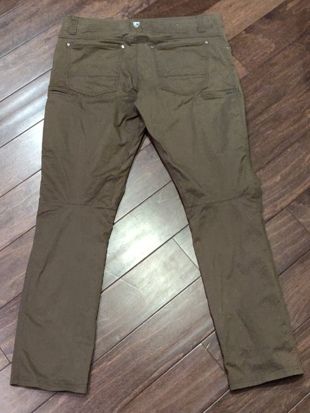 Kuhl RYDR Lite Klassik Fit Brown Pants Size 38x34 - Picture 4 of 6